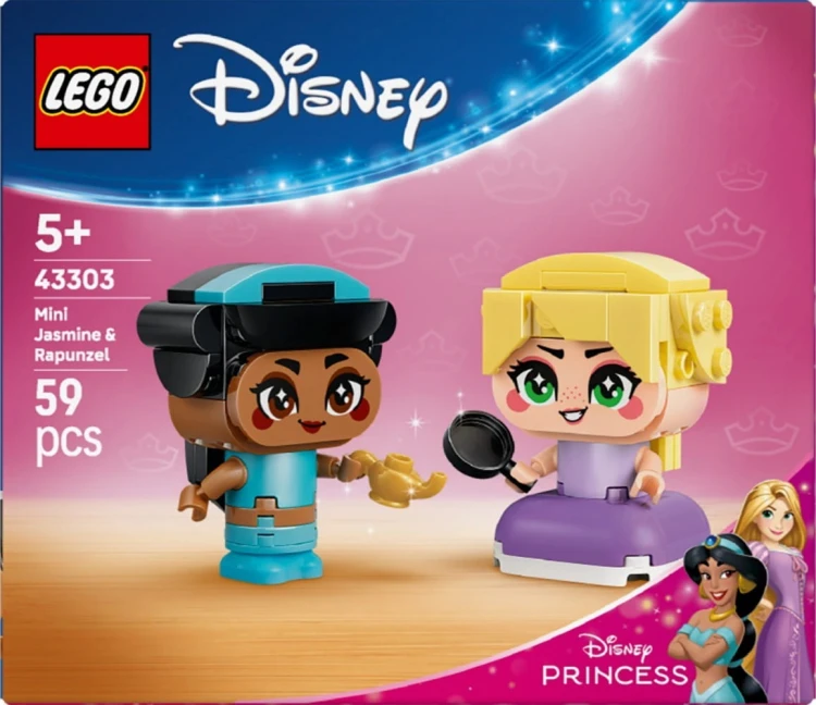 LEGO Klocki Disney 43303 Mała Dżasmina i Roszpunka