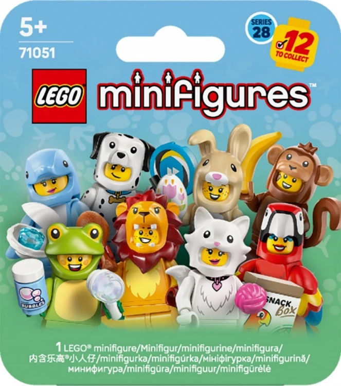 LEGO Klocki Minifigures 71051 Minifigurki Seria 28 - Zwierzęta (sztuka)