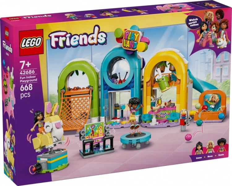 LEGO Klocki Friends 42686 Niezwykła sala zabaw