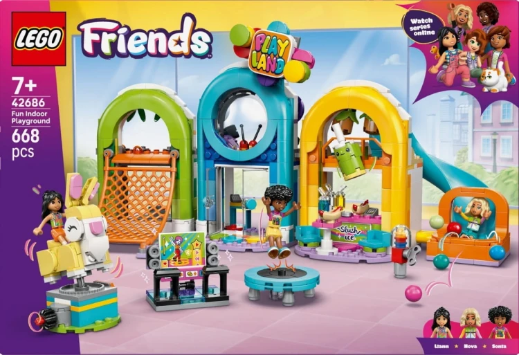LEGO Klocki Friends 42686 Niezwykła sala zabaw