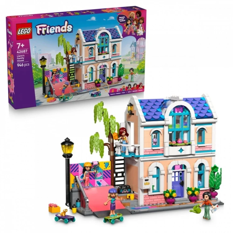 LEGO Klocki Friends 42687 Dom rodzinny Liann