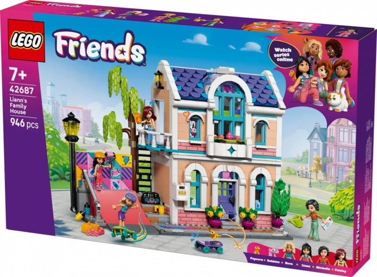 LEGO Klocki Friends 42687 Dom rodzinny Liann