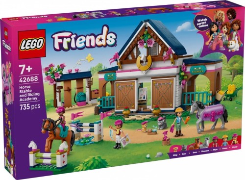 LEGO Klocki Friends 42688 Stadnina i szkółka jeździecka