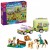 LEGO Klocki Friends 42695 Przyczepa z koniem i źrebaczkiem