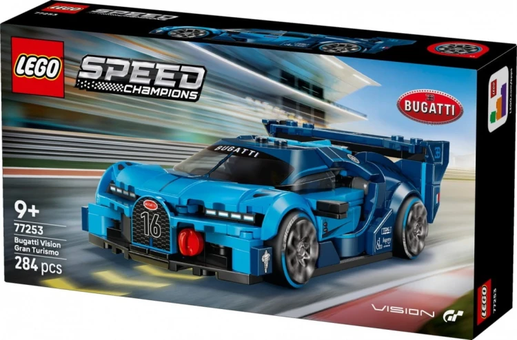 LEGO Klocki Speed Champions 77253 Hiperamochód sportowy Bugatti Vision GT