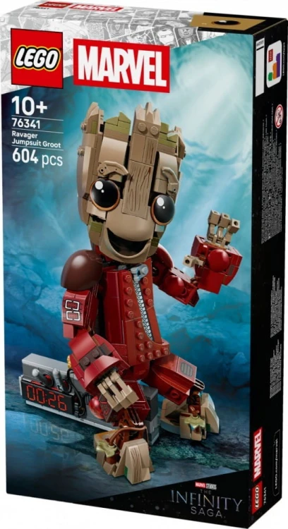 LEGO Klocki Super Heroes 76341 Groot w stroju Ravagera