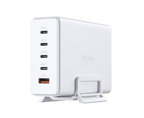 D-Link Ładowarka zasilacz GAN 240W 4x USB-C 1x USB-A