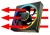 MODECOM Wentylator VOLCANO LOOP REVERSE ARGB 120 Czarny