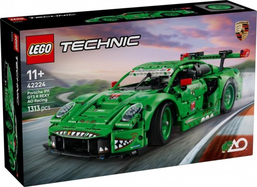 LEGO Klocki Technic 42224 Samochód Porsche 911 GT3 R REXY AO Racing