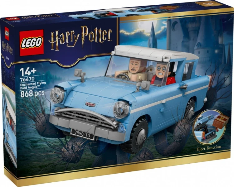 LEGO Klocki Harry Potter 76470 Zaczarowany latający Ford Anglia