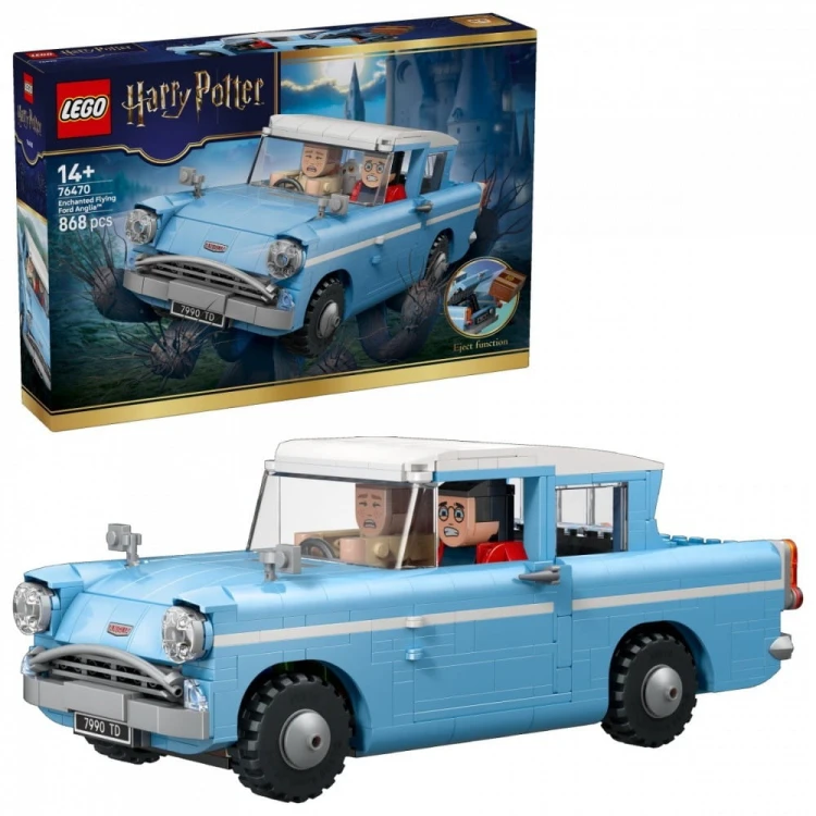 LEGO Klocki Harry Potter 76470 Zaczarowany latający Ford Anglia