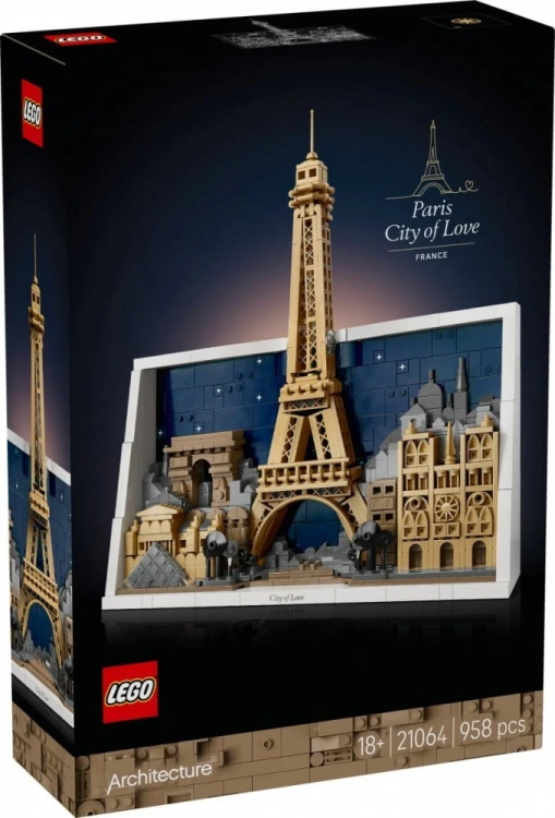 LEGO Klocki Architecture 21064 Paryż - miasto miłości