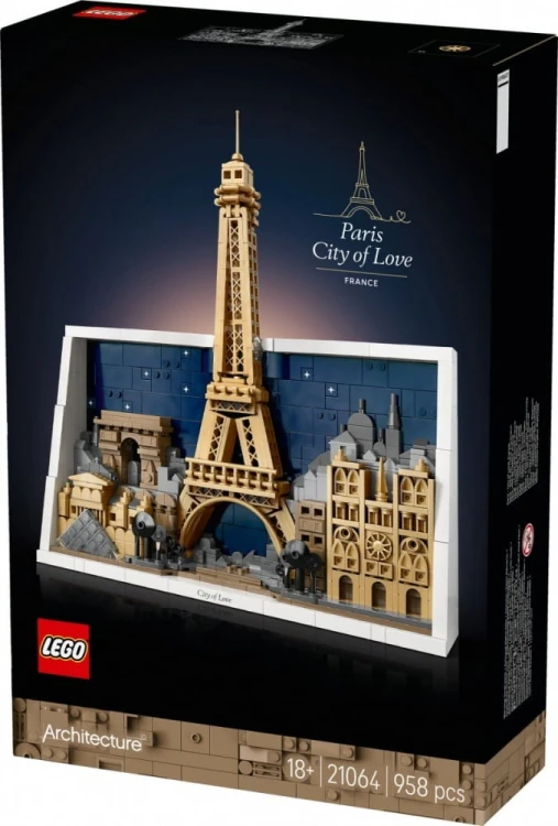 LEGO Klocki Architecture 21064 Paryż - miasto miłości