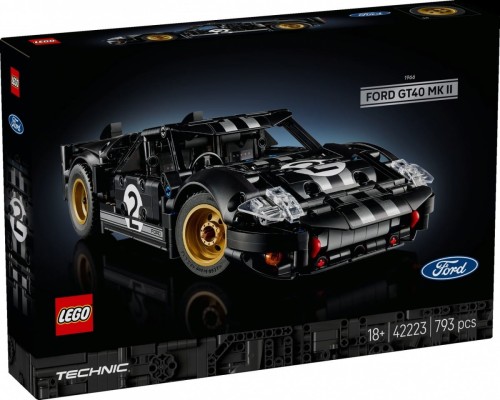 LEGO Klocki Technic 42223 Samochód wyścigowy 1966 Ford GT40 MKII