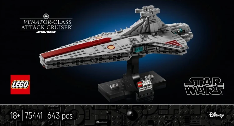 LEGO Klocki Star Wars 75441 Krążownik szturmowy typu Venator