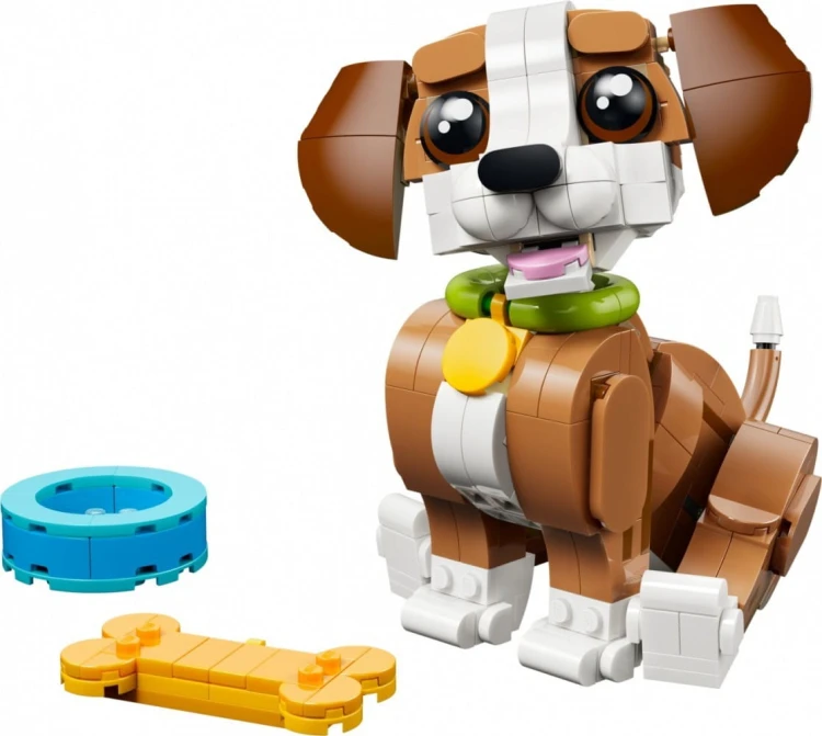 LEGO Klocki Creator 31382 Urocze zwierzątka: psotny szczeniaczek