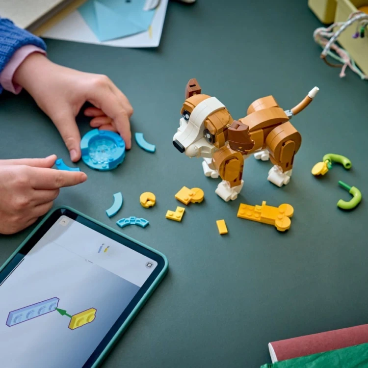 LEGO Klocki Creator 31382 Urocze zwierzątka: psotny szczeniaczek