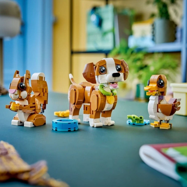 LEGO Klocki Creator 31382 Urocze zwierzątka: psotny szczeniaczek