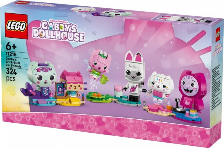 LEGO Klocki Koci Domek Gabi 11215 Koci przyjaciele Gabi z klocków