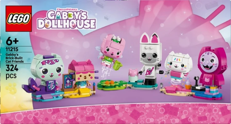 LEGO Klocki Koci Domek Gabi 11215 Koci przyjaciele Gabi z klocków