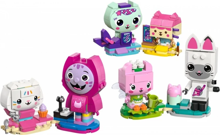 LEGO Klocki Koci Domek Gabi 11215 Koci przyjaciele Gabi z klocków