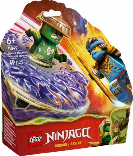 LEGO Klocki Ninjago 71849 Nya kontra zmutowany potwór na spinnerze