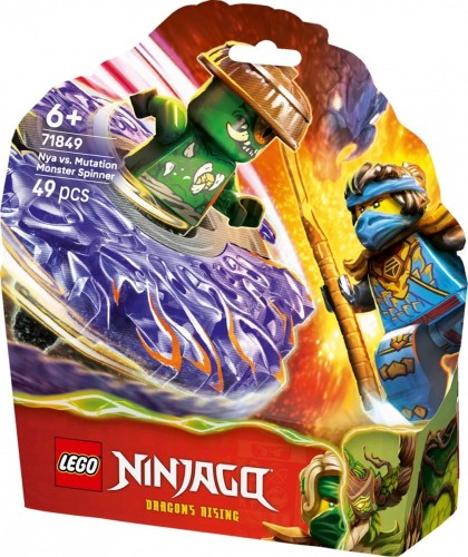 LEGO Klocki Ninjago 71849 Nya kontra zmutowany potwór na spinnerze