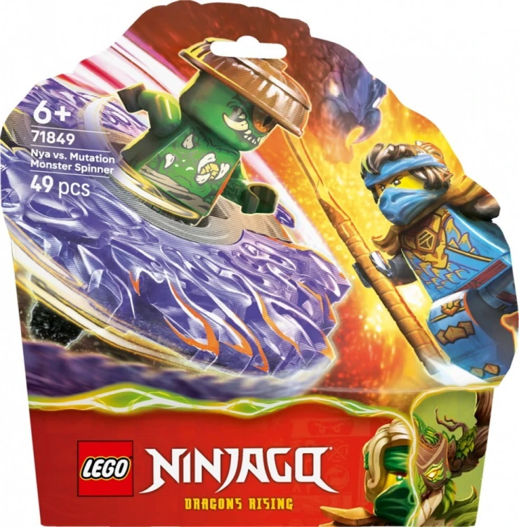 LEGO Klocki Ninjago 71849 Nya kontra zmutowany potwór na spinnerze