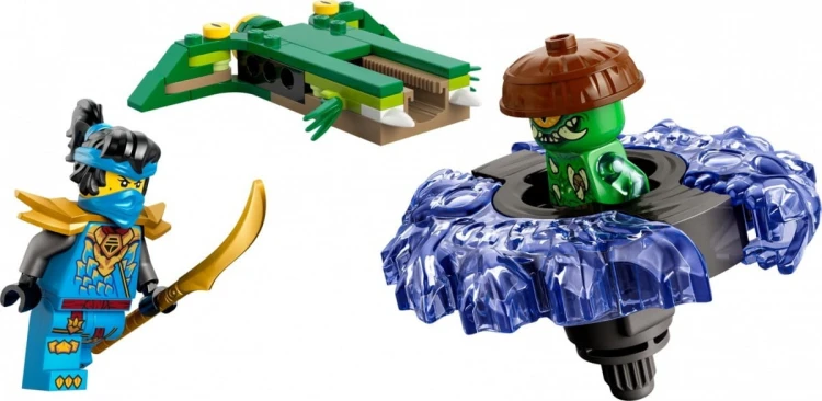 LEGO Klocki Ninjago 71849 Nya kontra zmutowany potwór na spinnerze