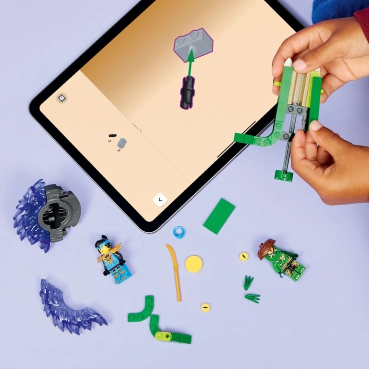 LEGO Klocki Ninjago 71849 Nya kontra zmutowany potwór na spinnerze