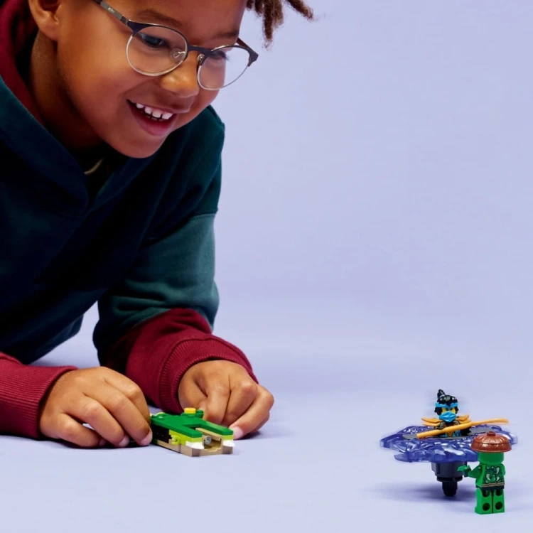LEGO Klocki Ninjago 71849 Nya kontra zmutowany potwór na spinnerze