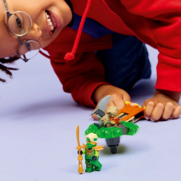 LEGO Klocki Ninjago 71850 Lloyd kontra ziemny potwór na spinnerze
