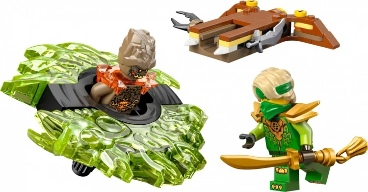 LEGO Klocki Ninjago 71850 Lloyd kontra ziemny potwór na spinnerze