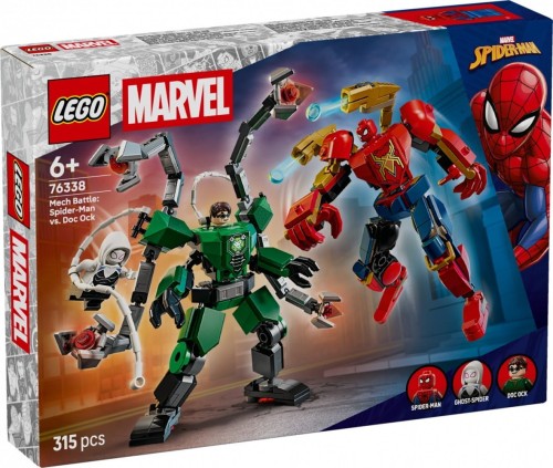 LEGO Klocki Super Heroes 76338 Bitwa mechów: Spider-Man kontra Doc Ock