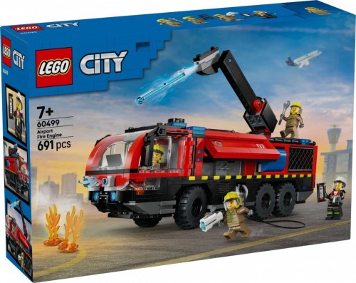 LEGO Klocki City 60499 Lotniskowy wóz strażacki