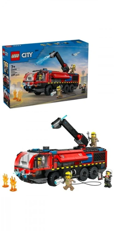 LEGO Klocki City 60499 Lotniskowy wóz strażacki