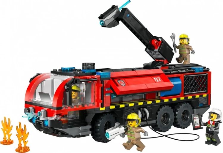 LEGO Klocki City 60499 Lotniskowy wóz strażacki