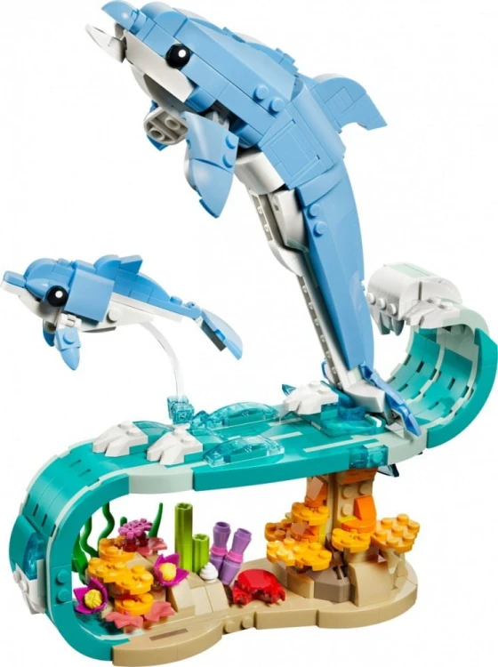 LEGO Klocki Creator 31385 Zwierzęta morskie: piękny delfin