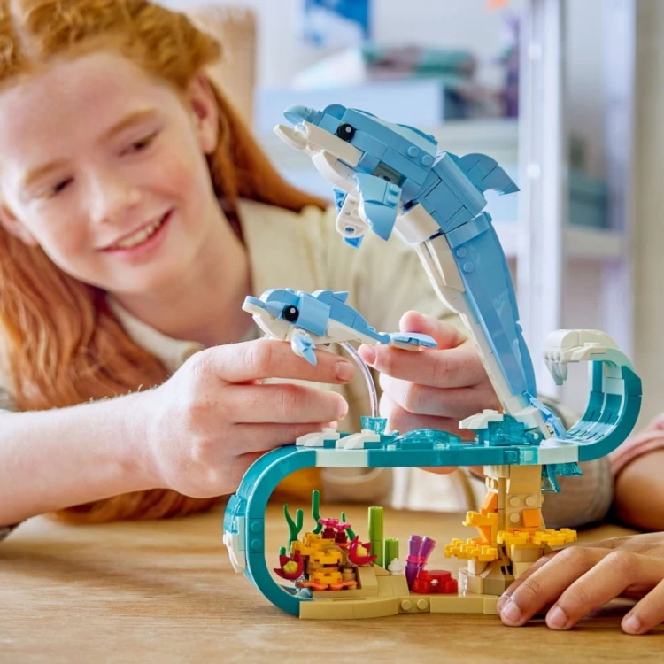 LEGO Klocki Creator 31385 Zwierzęta morskie: piękny delfin
