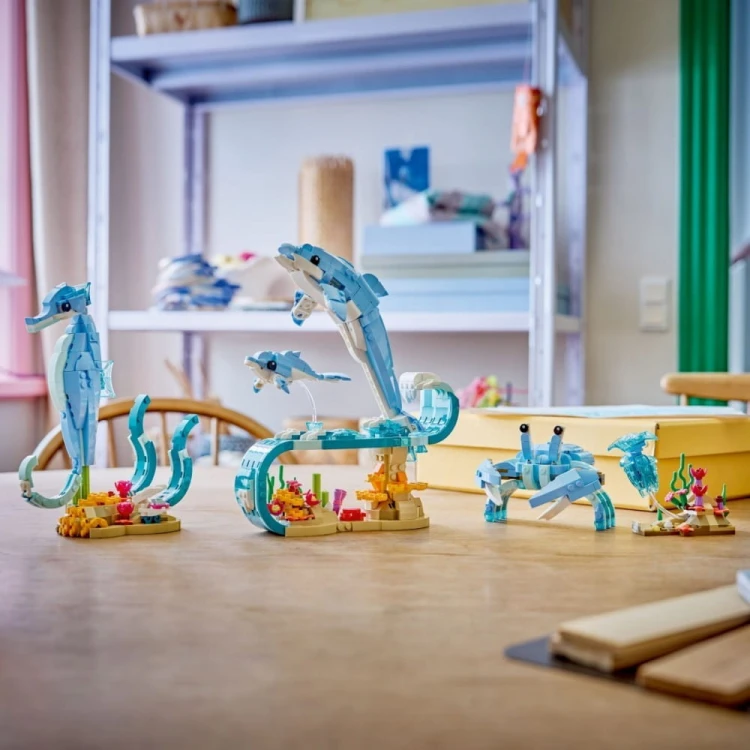 LEGO Klocki Creator 31385 Zwierzęta morskie: piękny delfin