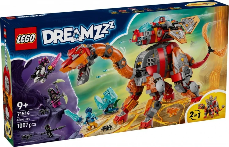 LEGO Klocki DREAMZzz 71514 Dinostatek kosmiczny