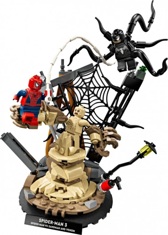 LEGO Klocki Super Heroes 76334 Epicka bitwa: Spider-Man kontra Sandman