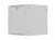 Lanberg Szafa instalacyjna rack wisząca 12U 600x600 szara drzwi perforowane (flat pack)