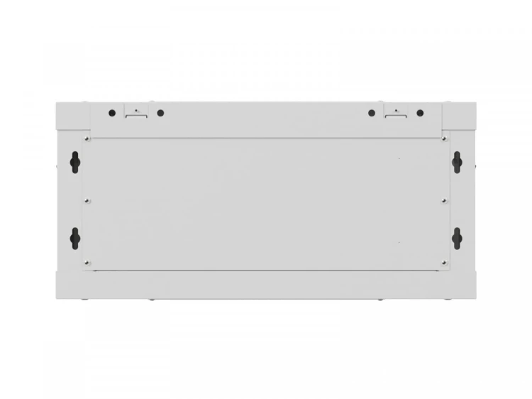 Lanberg Szafa instalacyjna rack wisząca 19 cali 4U 600x450 szara drzwi metalowe (flat pack)