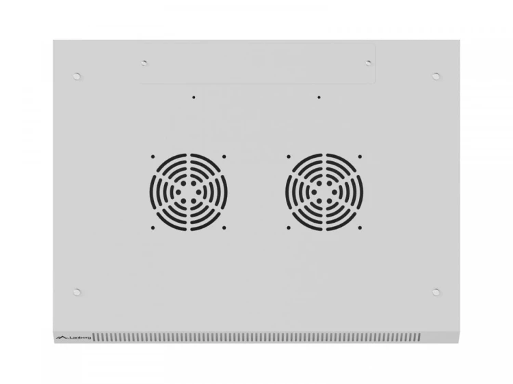 Lanberg Szafa instalacyjna rack wisząca 19 cali 4U 600x450 szara drzwi metalowe (flat pack)