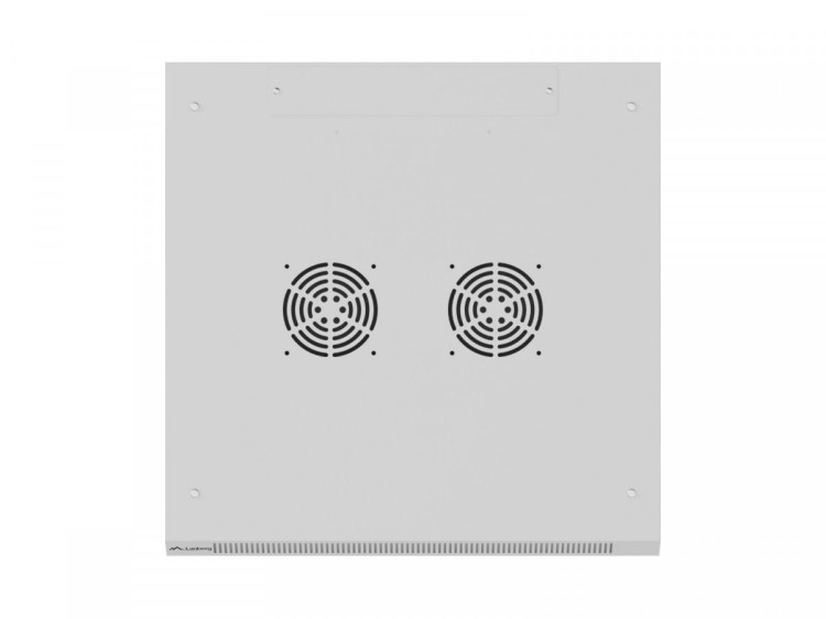 Lanberg Szafa instalacyjna rack wisząca 19 cali 6U 600x600 szara drzwi perforowane (flat pack)