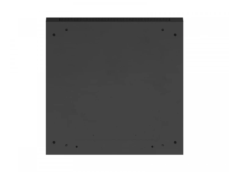 Lanberg Szafa instalacyjna rack wisząca 19 cali 9U 600x600 czarna drzwi     perforownae ( flat pack)