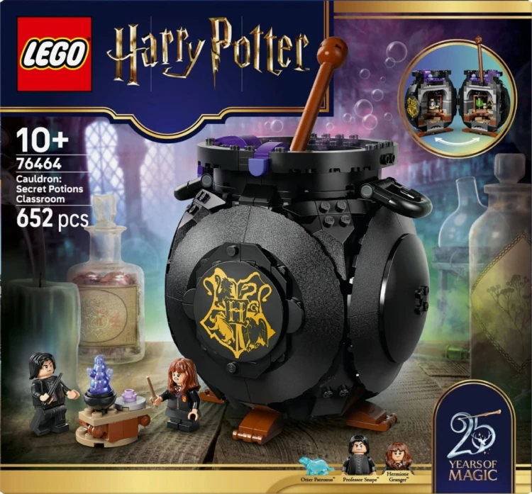 LEGO Klocki Harry Potter 76464 Kociołek: Sekretna sala zajęć z eliksirów
