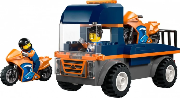 LEGO Klocki City 60491 Laweta dla motocykli