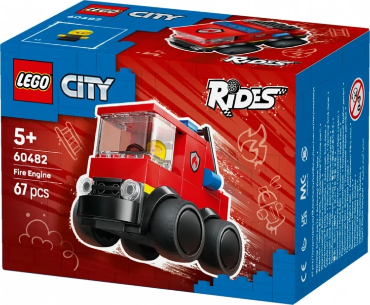 LEGO Klocki City 60482 Pojazdy - Wóz strażacki